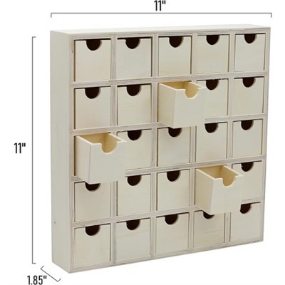 Дерев'яний адвент-календар