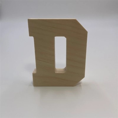 Дерев'яна літера D
